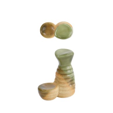 TDS, Chopstick Rest, Sake Set Green, Item No. 33579