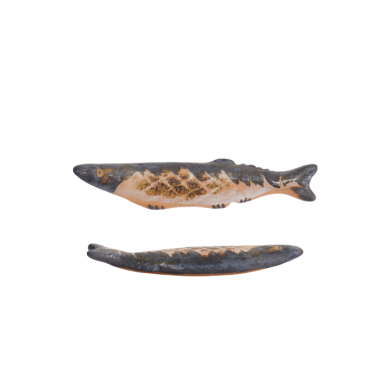 TDS, Kawaii Chopstick Rest, Sanma Fish, 7.3x1.5x0.9cm, Item No. 33656