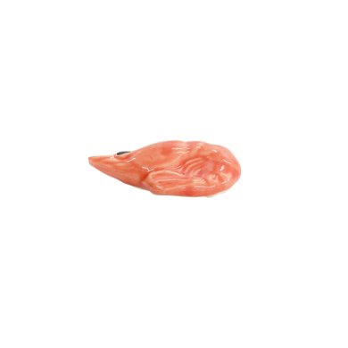 TDS, Kawaii Chopstick Rest, Shrimp, 4.7x2.7x1.3cm, Item No. 33657