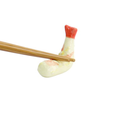 TDS, Kawaii Chopstick Rest, Tempura Shrimp, 5x2.2x3.9cm, Item No. 33658
