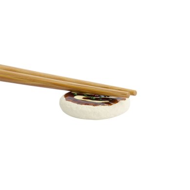 TDS, Kawaii Chopstick Rest, Okonomiyaki, 3.9x1cm, Item No. 33662