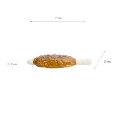 TDS, Kawaii Chopstick Rest, Gohei Mochi, 7x3x1cm, Item No. 33663