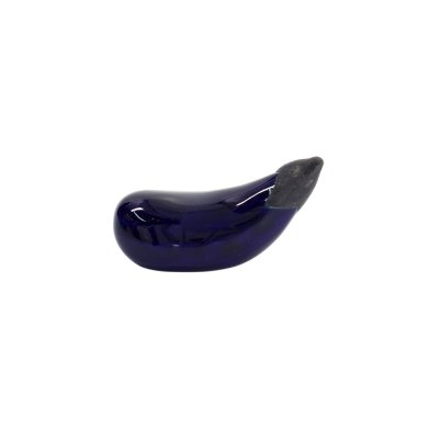 TDS, Kawaii Chopsticks Rest, Eggplant, 5.5x1.8x1.8cm, Item No. 33668