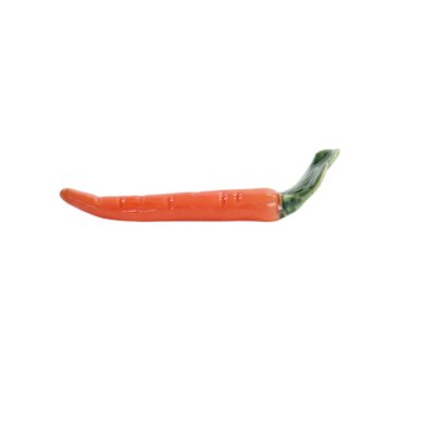 TDS, Kawaii Chopstick Rest, Carrot, 1.6x8.7x2.2cm, Item No. 33672