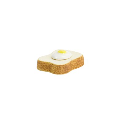 TDS, Kawaii Chopstick Rest, Toast, 3.1x3.9x1.5cm, Item No. 33680