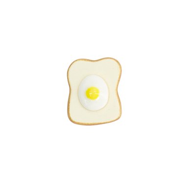 TDS, Kawaii Chopstick Rest, Toast, 3.1x3.9x1.5cm, Item No. 33680