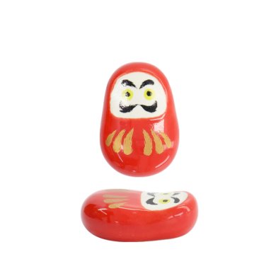 TDS, Kawaii Chopstick Rest, Daruma Strip, 3.0x4.4x1.6cm, Item No. 33681