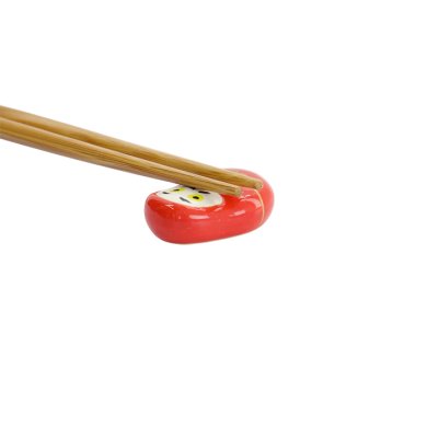 TDS, Kawaii Chopstick Rest, Daruma Flower, 3.0x4.4x1.6cm, Item No. 33682
