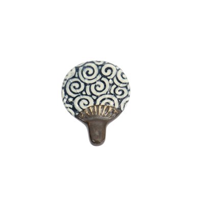 TDS, Kawaii Chopstick Rest, Fan Edo, 4x4.9x1.6cm, Item No. 33686