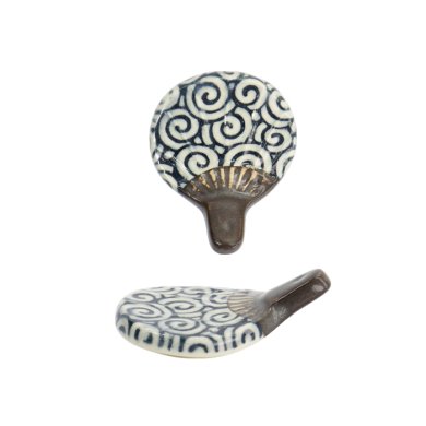 TDS, Kawaii Chopstick Rest, Fan Edo, 4x4.9x1.6cm, Item No. 33686