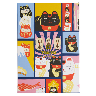 TDS, 5 Chopstick Giftset, Lucky Cats, Item No. 33836