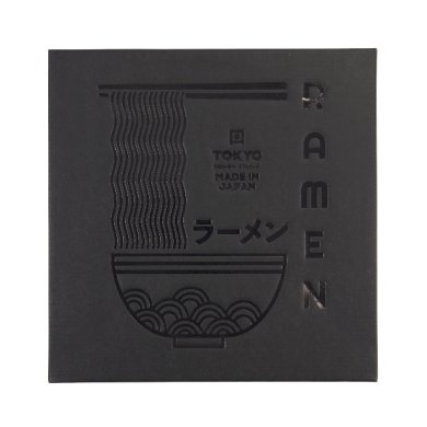 TDS, Ramen Bowl Giftset, Satomaki Tokusa, 6-piece set, Brown, Ø 21.5x9cm 1300ml, Item No. 33897