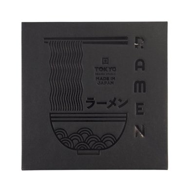 TDS, Ramen Bowl Giftset, Aisai Seigaiha, 6-piece set, Blue, Ø 21.5x9cm 1300ml, Item No. 33902
