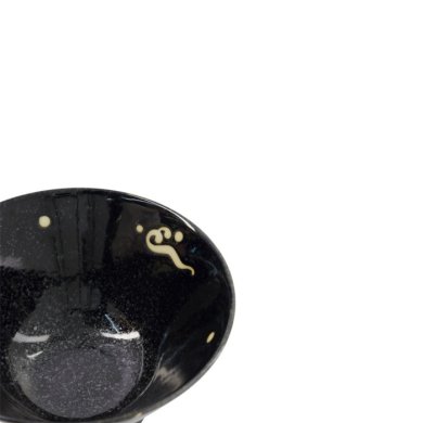 Rice Bowl Kawaii Black Whale, Porcelain, Ø 18.5 × 9 cm, 1.25 l, Item No. 33947