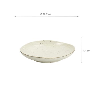 Bk/Wh Asashio Pasta Plate at g-HoReCa (picture 6 of 7)