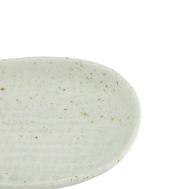 TDS,Oval Schale, Teppun Konahiki, Weiß, Ø 22,2x17,5cm, Art.-Nr. 33968