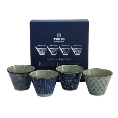 4 pcs Cup Set with saucers at g-HoReCa (picture 1 of 14)