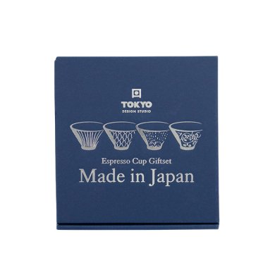 TDS, Mashiko Espresso-Tasse Geschenkset, 4-tlg., Ø 7.5x5.3cm, Art.-Nr. 34020