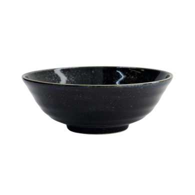 TDS, Ramen Bowl, Kuromoku Black, Ø 21 x 7.8 cm, 1000ml - Item No. 34070