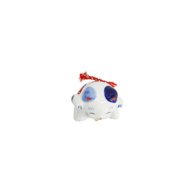 TDS, Lucky Cat, Decoration, Blue, 6 cm - Item No. 34124