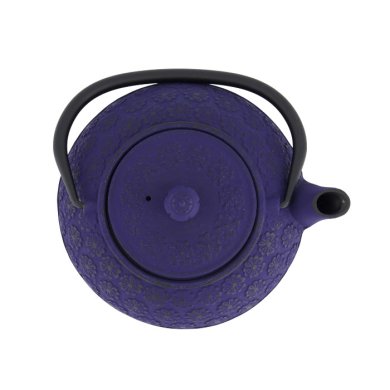 TDS, WY Teekanne aus Gusseisen, Sakura, Blau, 0,9 L, Art-Nr. 34148