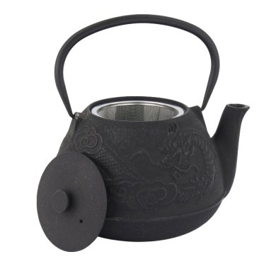 TDS, WY Teekanne aus Gusseisen, Dragon, Schwarz, 1,2 L, Art-Nr. 34149