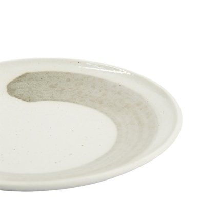 TDS, Plate, Yuki Kobiki, White, Ø 26 x 3.4 cm, Item No. 34243