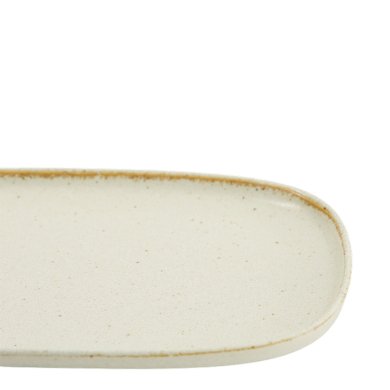 TDS, Ovaler Teller, Umizuna Beige, 24x16x11cm, Art Nr. 34288