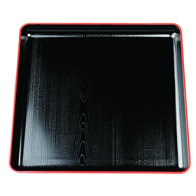 ABS Lacquerware Tablett Eckige Tablett bei g-HoReCa