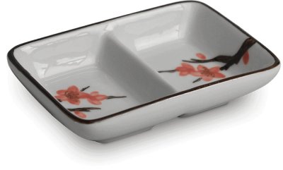 Eckige Schale 2-Fach EDO Japan bei g-HoReCa (Bild 1 von 3)
