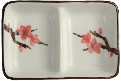 Eckige Schale 2-Fach EDO Japan bei g-HoReCa (Bild 3 von 3)