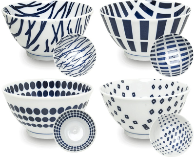 EDO Japan, Bowl set Mitani, mix Ø 19,5 cm | H10 cm