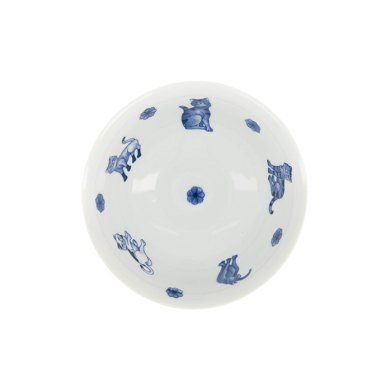 Tayo-Schale Kawaii Hananeko Cat Blau, Porzellan, Ø 15 × 7 cm, Art.-Nr. 61693