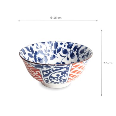 Bowl Ressha Ø 16 cm | H7 cm EDO Japan at g-HoReCa (picture 3 of 3)