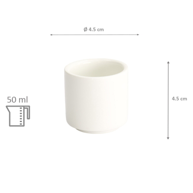 White Series Sake Cup at g-HoReCa (picture 5 of 5)