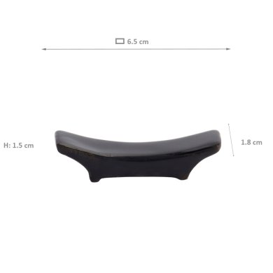 TDS, Chopsticks Rest , Black Series, 6.5 cm, Item No. 7732