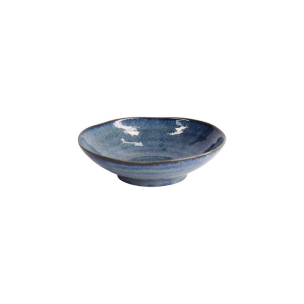 Rice Bowl Cobalt Blue, Porcelain, Ø 17 × 4.7 cm, Item No. 14322