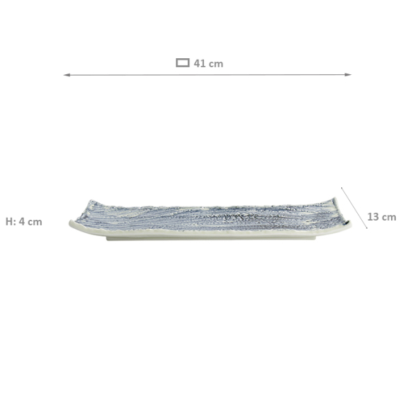 TDS, Serving Plate, Shared Dining 41x13x4cm , Item No. 14327