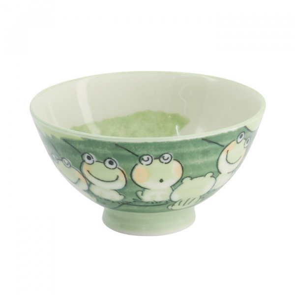 TDS, Bowl, Kawaii, Frog, Ø 11.5 x 6 cm 300 ml - Item No. 14341