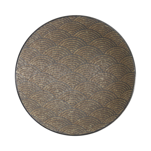 Schale, Mino Yaki, Ø 28x8cm, Art.-Nr. 14445