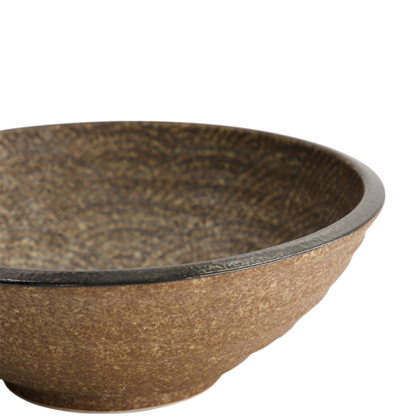 TDS, Bowl, Mino Yaki, Ø 24x8.5cm 1500ml, Item No. 14447