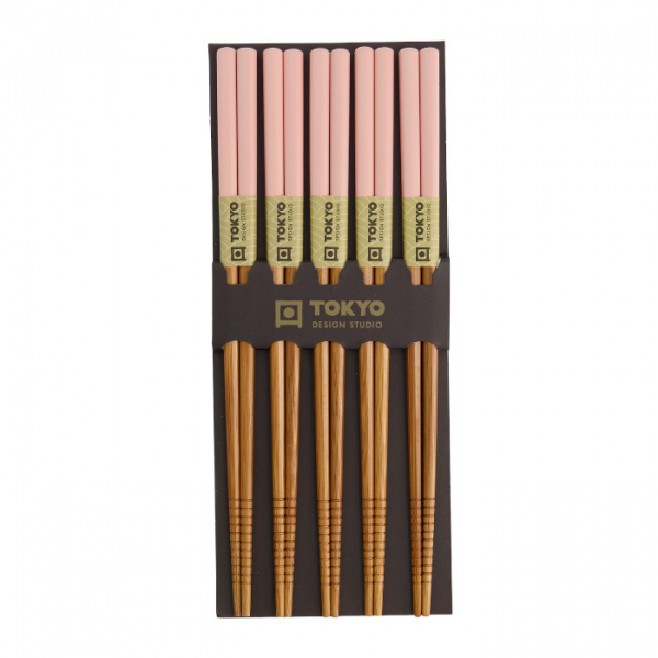 Bamboo Pink Chopstick Set at g-HoReCa 