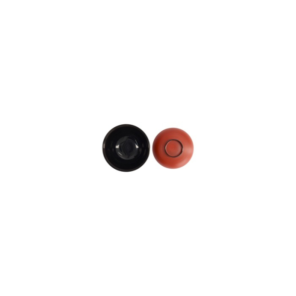 Bowl with Lid ABS Lacquerware, ABS Plastic, Ø 10.8 × 6.35 cm, Item No. 14975