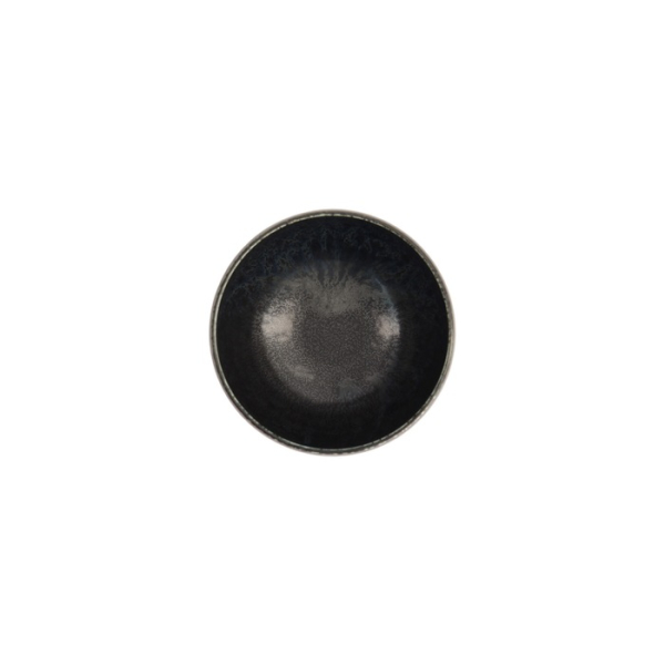 Schale Onyx Noir Schwarz, Steinzeug, Ø 13 × 4 cm, 640 ml, Art.-Nr. 15539