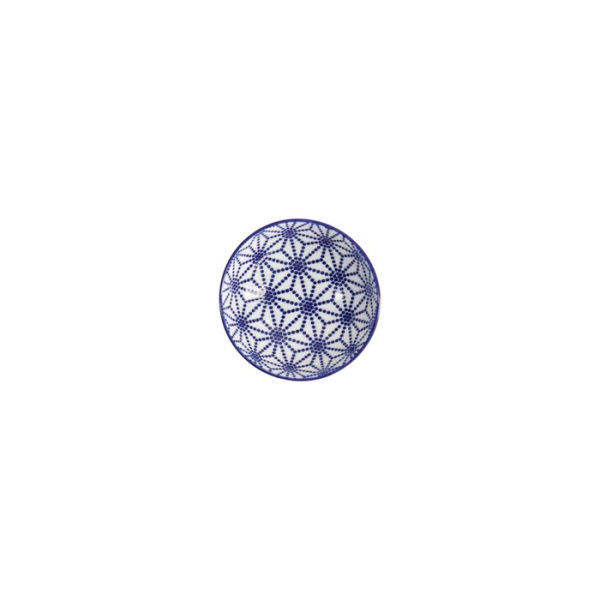 Saucenschale Nippon Blue Stars Blau/Weiß, Porzellan, Ø 9,5 × 3 cm, 150 ml, Art.-Nr. 15604