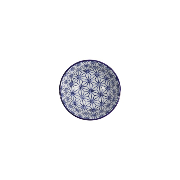 Reisschale Nippon Blue Stars Blau/Weiß, Porzellan, Ø 12 × 6,4 cm, 300 ml, Art.-Nr. 16005