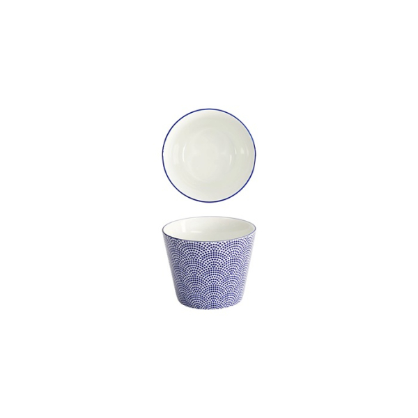 Tokyo Design Studio Tea Cup Nippon Blue Dots Blue/White, Porcelain, Ø 8.3 × 6.5 cm, 180 ml