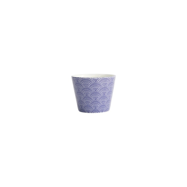 Tea Cup Nippon Blue Dots Blue/White, Porcelain, Ø 8.3 × 6.5 cm, 180 ml, Item No. 16034