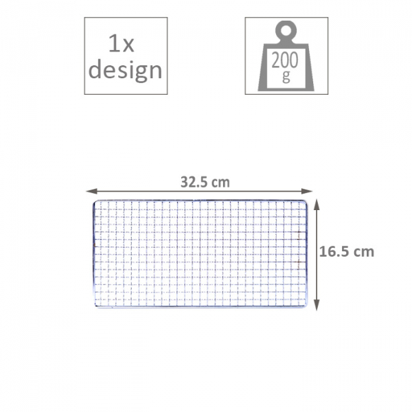 Grillrost für alle Konro Grills der Serie "Teburu" bei g-HoReCa (Bild 4 von 4)