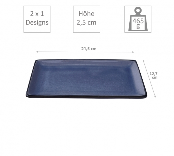 Glassy Blue Sushi Set bei g-HoReCa (Bild 3 von 7)